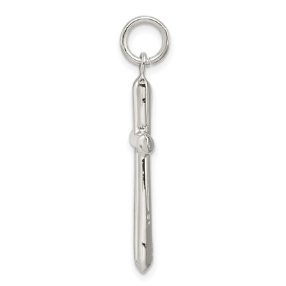 Sterlingsilber Kreuz Charm