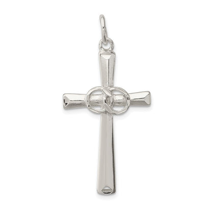 Sterlingsilber Heilig Matrimony Kreuz Anhänger