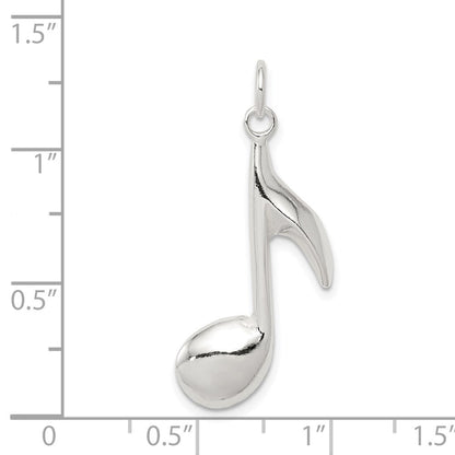 Sterlingsilber Musik Note Charm