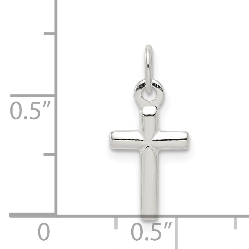 Sterlingsilber Kreuz Charm