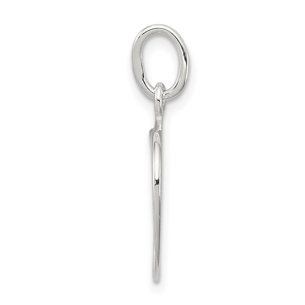 Sterlingsilber Kreuz Herz Charm