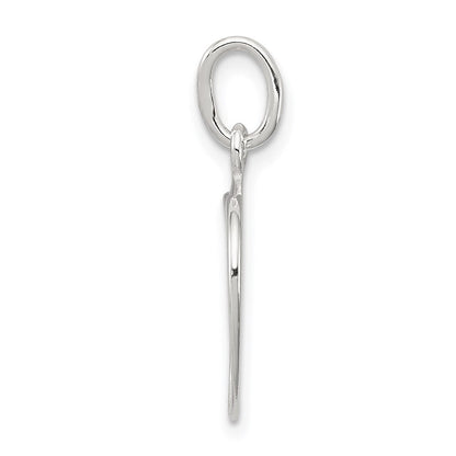 Sterlingsilber Kreuz Herz Charm