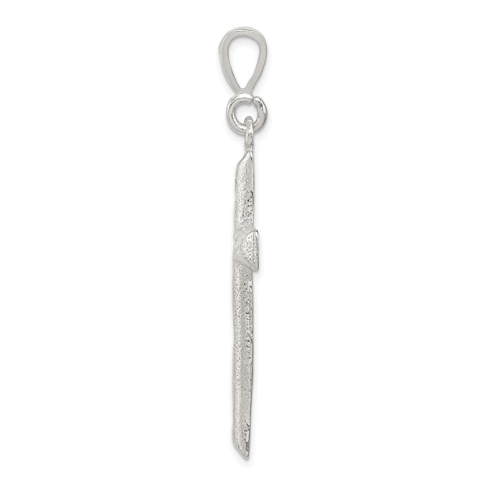 Sterlingsilber Lateinisch Kreuz Anhänger