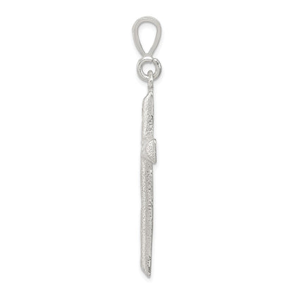 Sterlingsilber Lateinisch Kreuz Anhänger