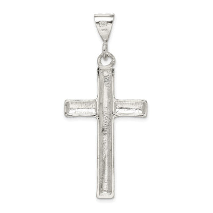 Sterlingsilber Lateinisch Kreuz Anhänger