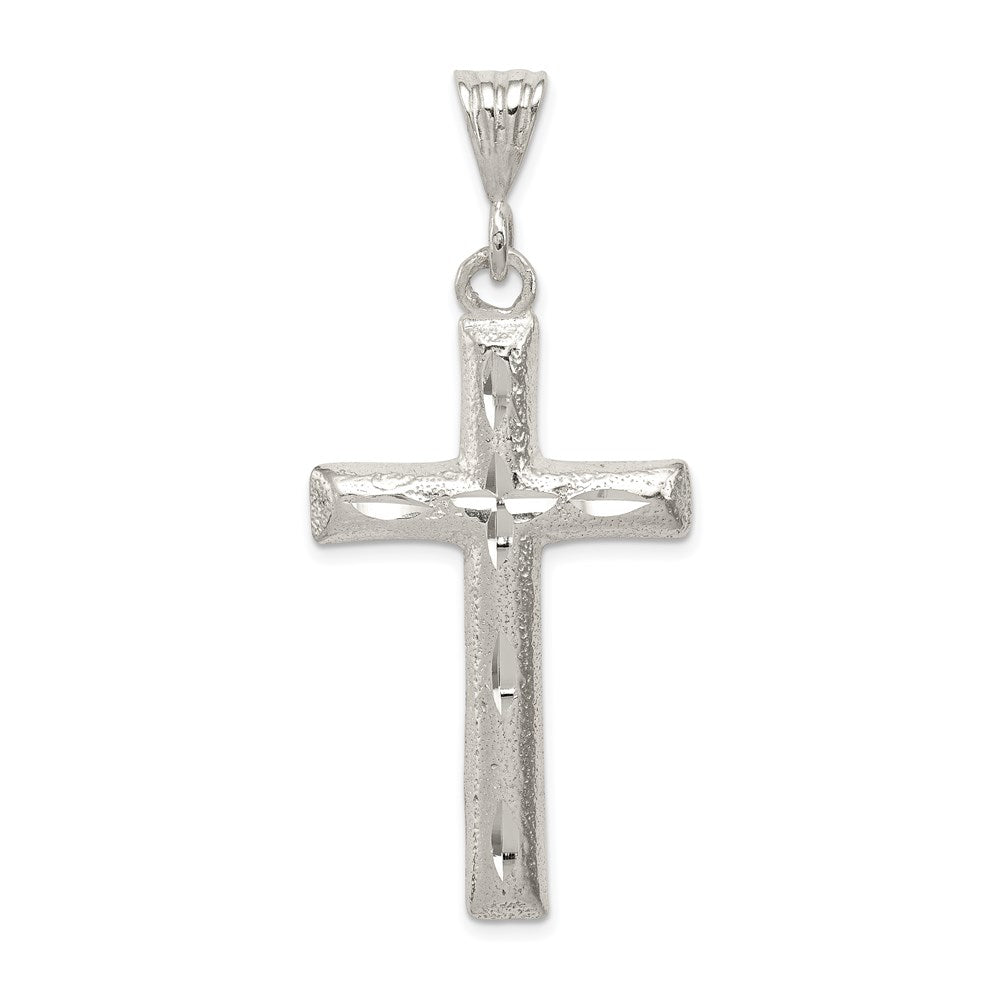 Sterlingsilber Lateinisch Kreuz Anhänger