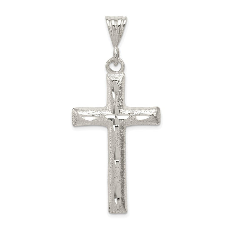 Sterlingsilber Lateinisch Kreuz Anhänger