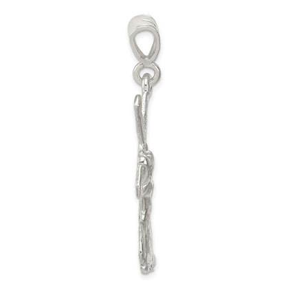 Sterlingsilber St. Andrew Kreuz Anhänger