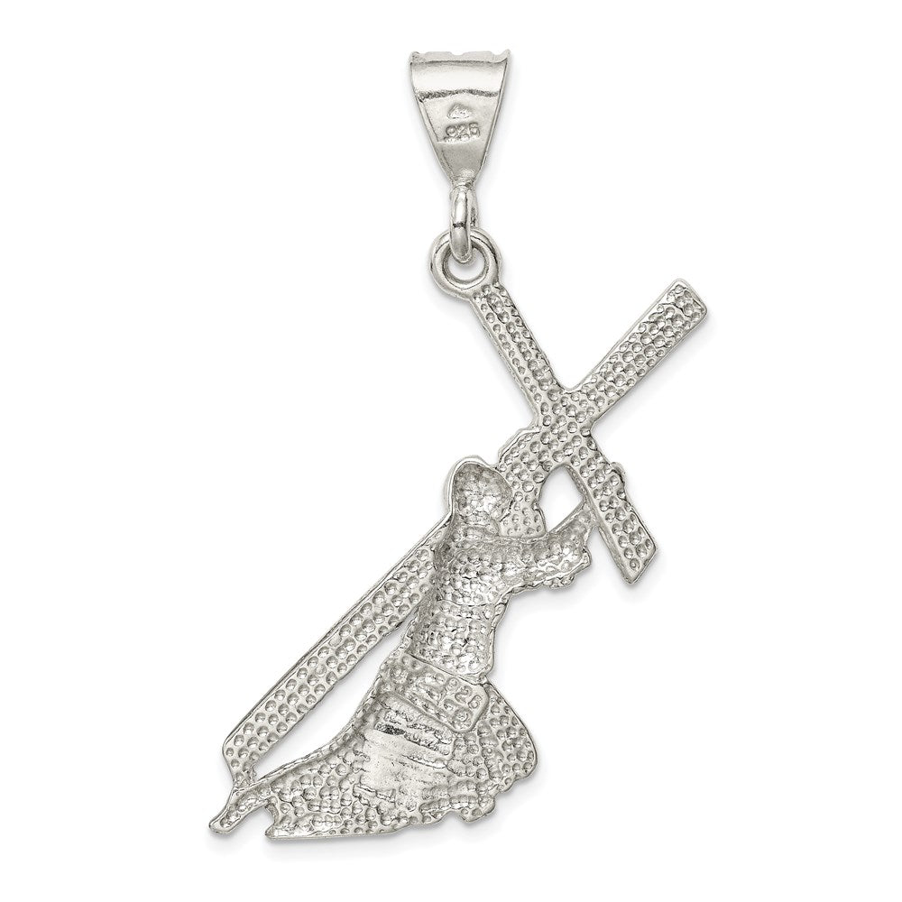 Sterlingsilber St. Andrew Kreuz Anhänger