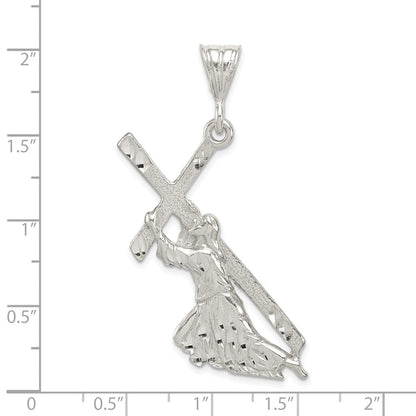 Sterlingsilber St. Andrew Kreuz Anhänger