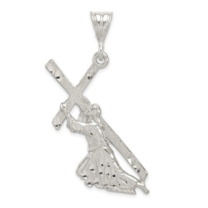 Sterlingsilber St. Andrew Kreuz Anhänger