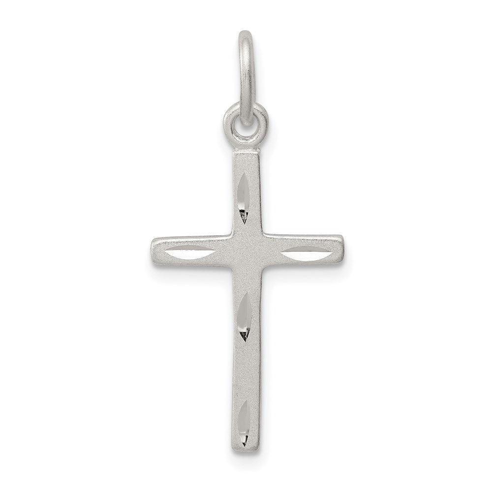 Sterlingsilber Kreuz Charm