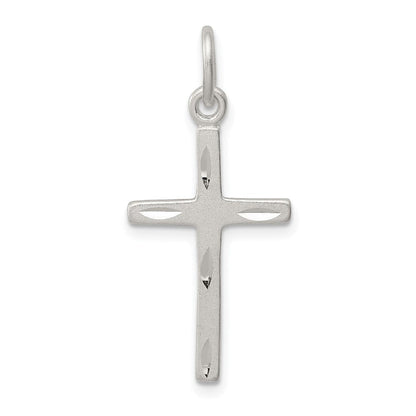 Sterlingsilber Kreuz Charm
