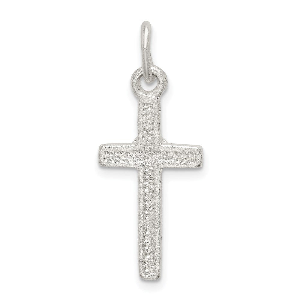 Sterlingsilber Lateinisch Kreuz Anhänger