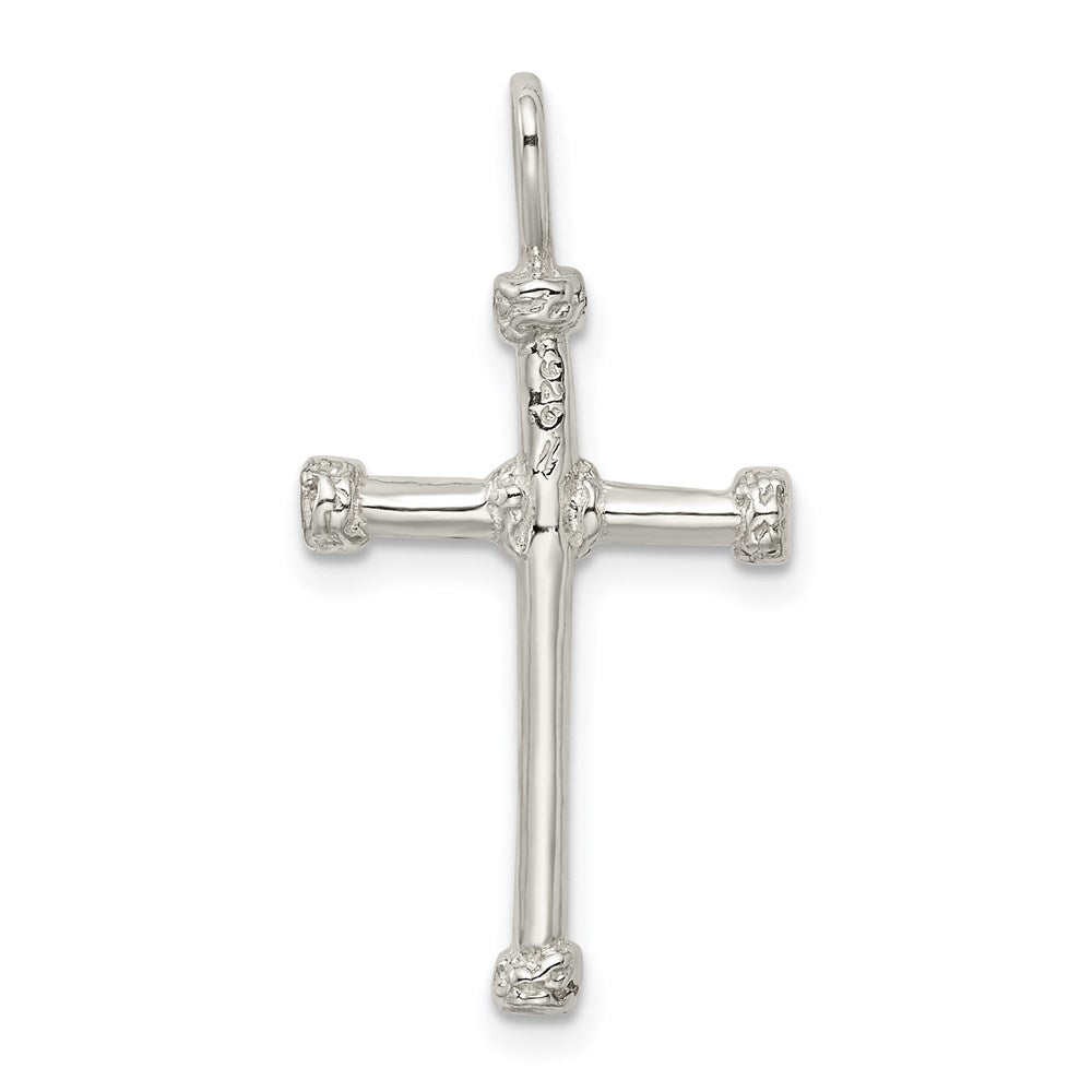 Sterlingsilber Kreuz Charm