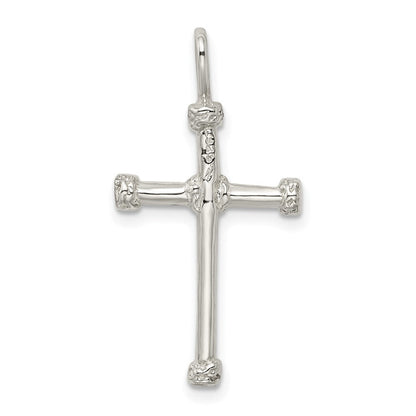 Sterlingsilber Kreuz Charm