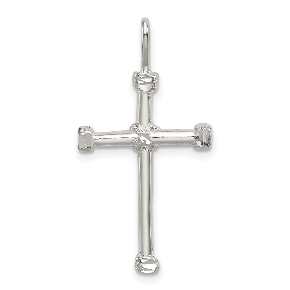 Sterlingsilber Kreuz Charm