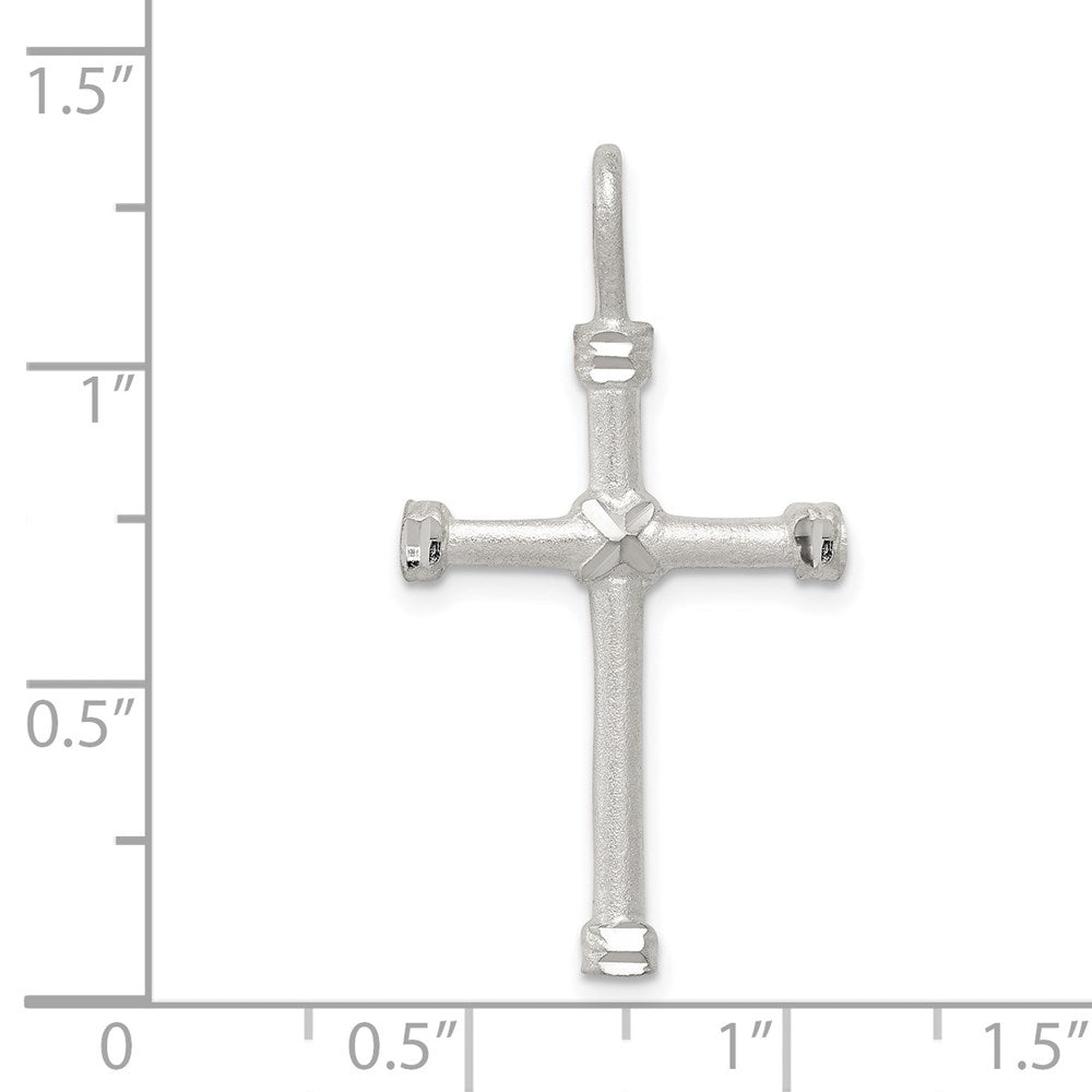 Sterlingsilber Kreuz Anhänger