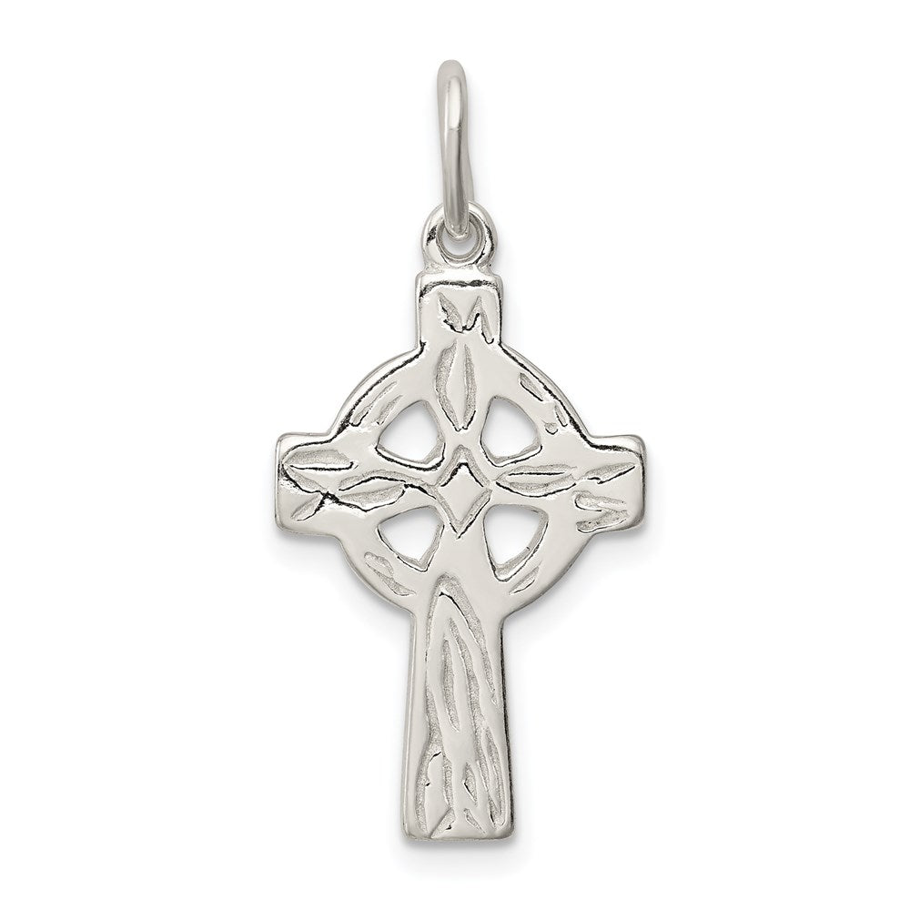 Sterlingsilber Keltisch Kreuz Charm