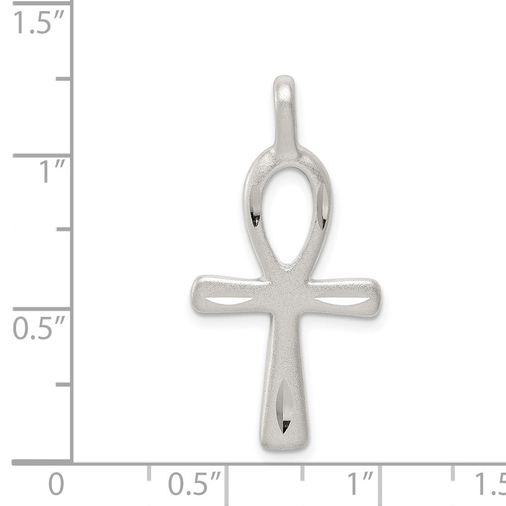 Sterlingsilber Ankh Kreuz Anhänger