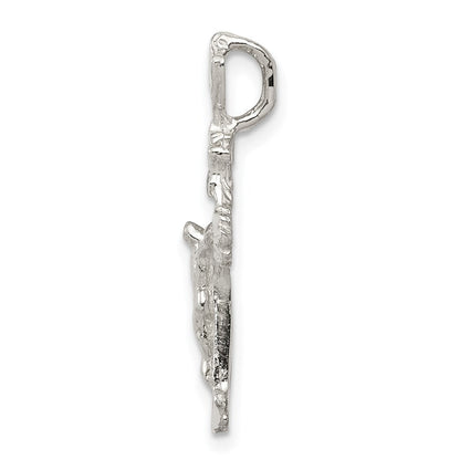 Sterlingsilber Inri Kruzifix Anhänger