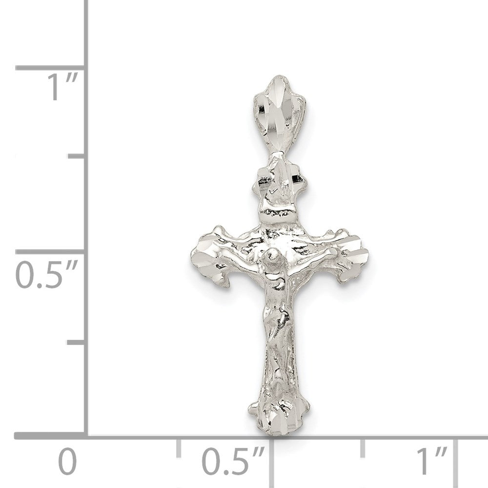 Sterlingsilber Inri Kruzifix Anhänger