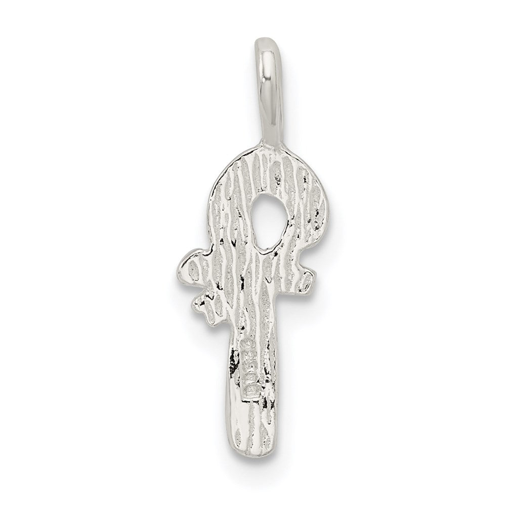Sterlingsilber Candy Cane Charm