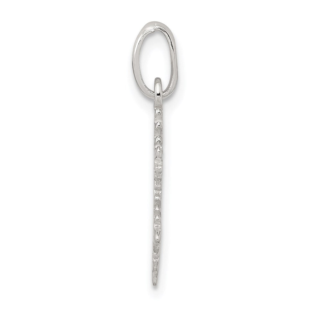 Sterlingsilber Schneeflocke Charm