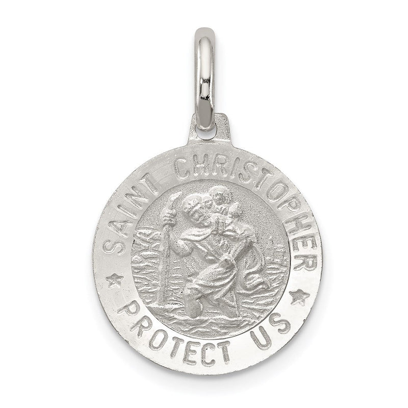 Sterlingsilber St. Christopher Medaille