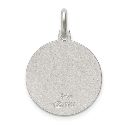 Sterlingsilber St. Christopher Medaille