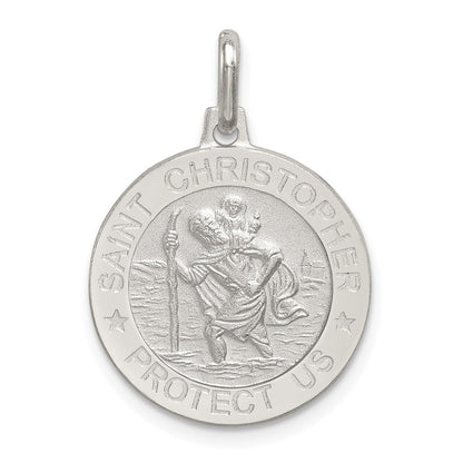 Sterlingsilber St. Christopher Medaille