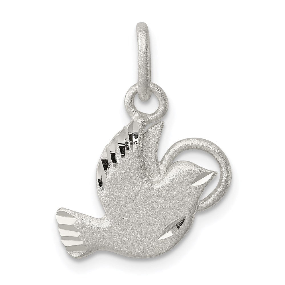 Sterlingsilber Taube Charm