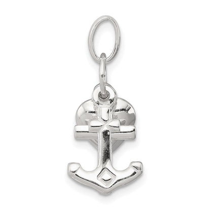 Sterlingsilber Glaube, Hoffnung & Charity Charm