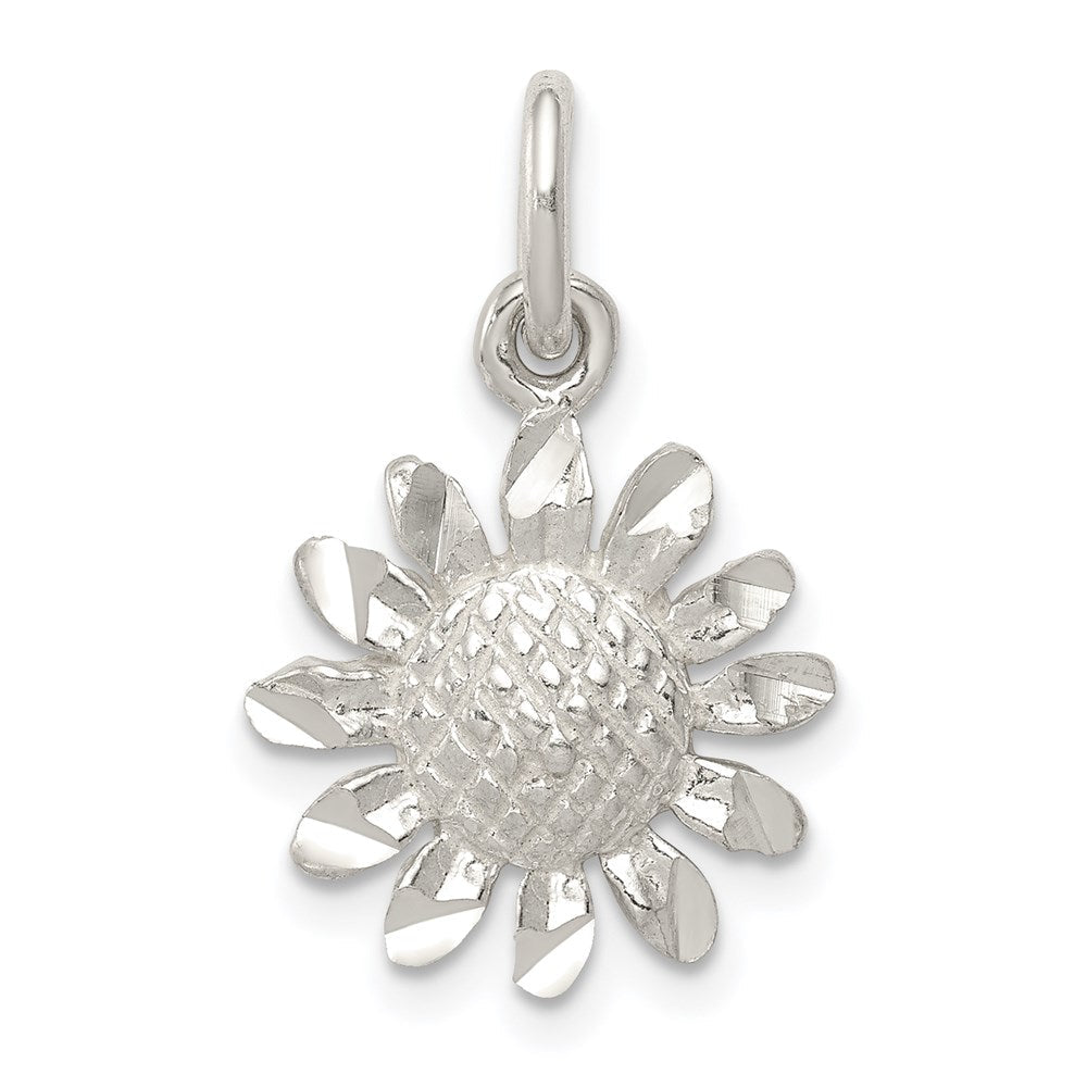 Sterlingsilber Blumen Charm
