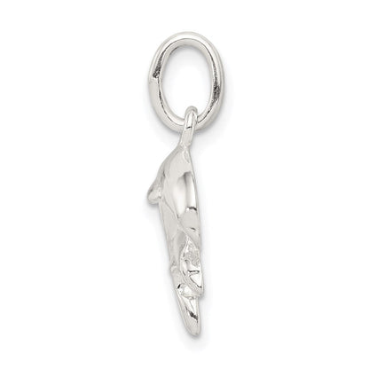 Sterlingsilber Dolphins Charm