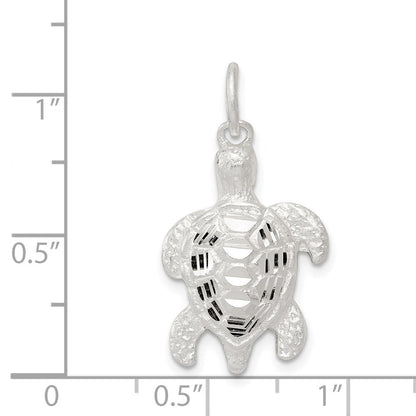 Sterlingsilber Schildkröte Charm