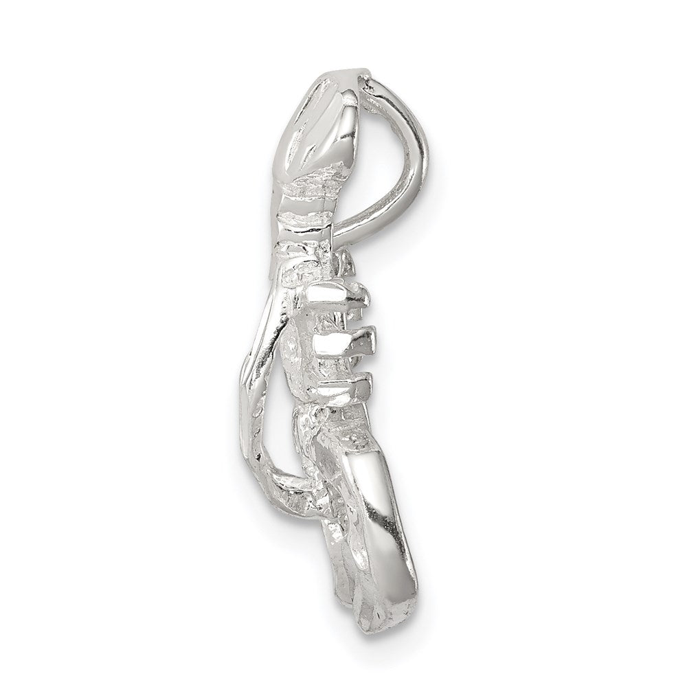 Sterlingsilber Karabiner Kette Anhänger Charm