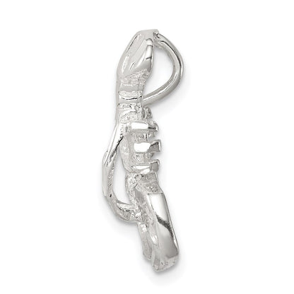 Sterlingsilber Karabiner Kette Anhänger Charm