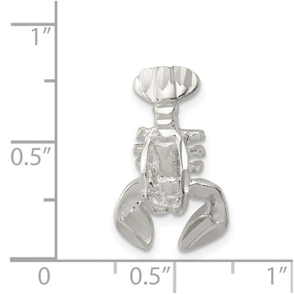 Sterlingsilber Karabiner Kette Anhänger Charm