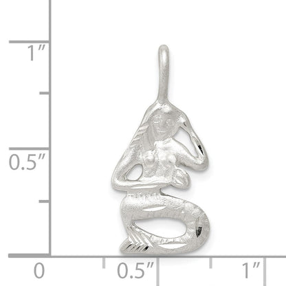 Sterlingsilber Meerjungfrau Charm