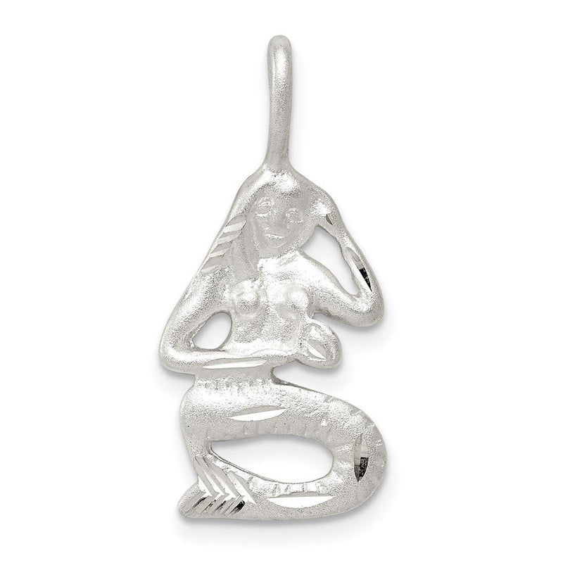 Sterlingsilber Meerjungfrau Charm