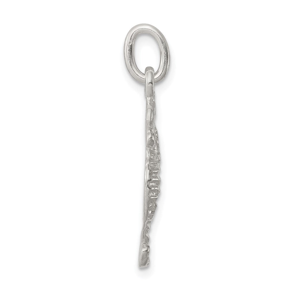 Sterlingsilber Seepferdchen Charm