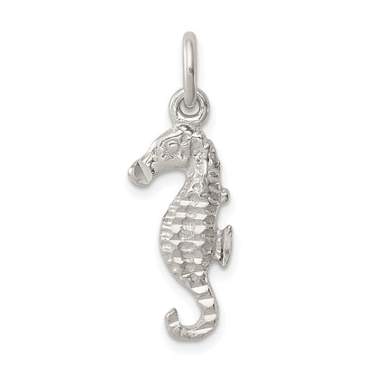 Sterlingsilber Seepferdchen Charm