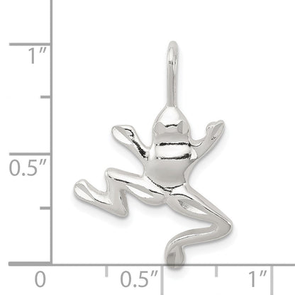 Sterlingsilber Frosch Charm