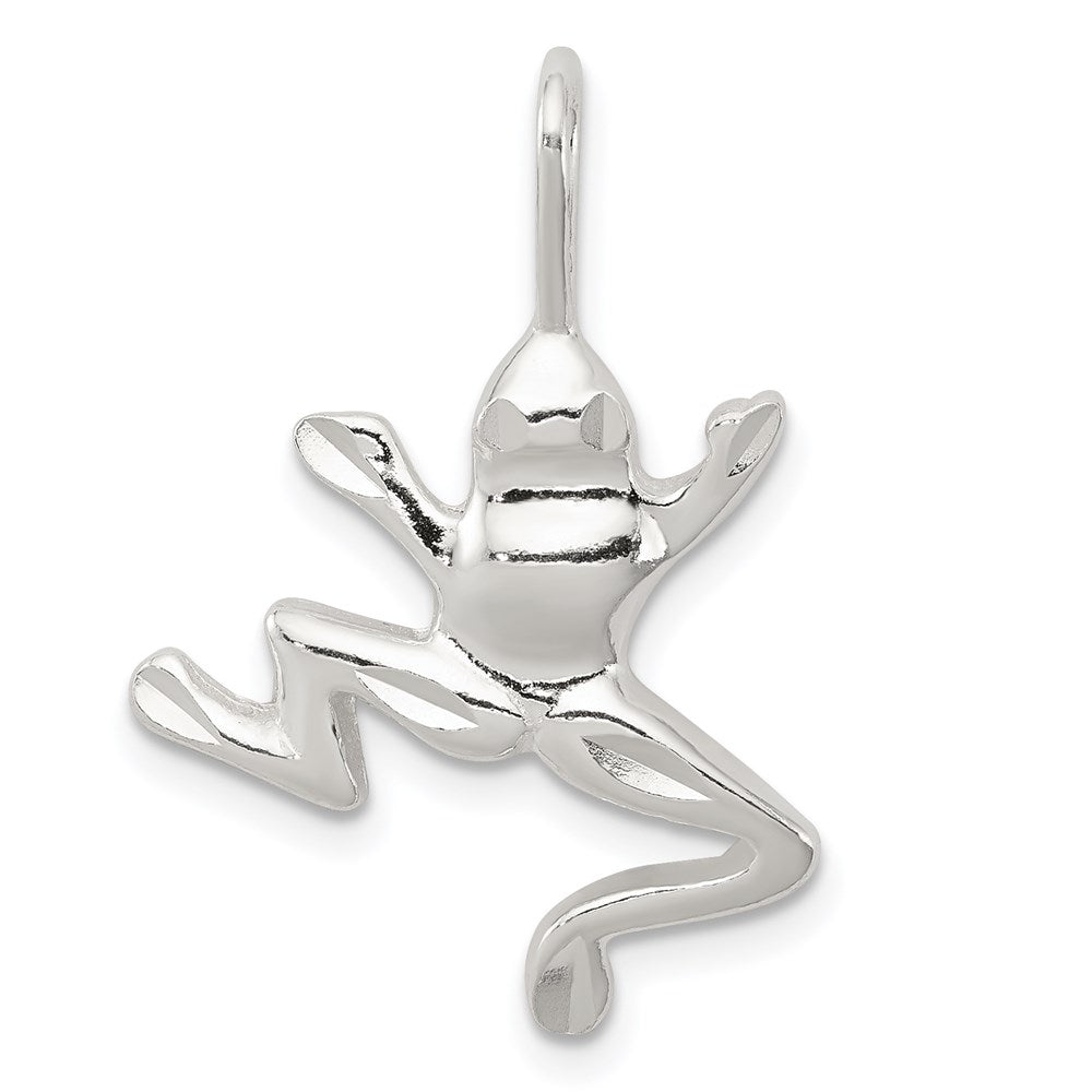 Sterlingsilber Frosch Charm
