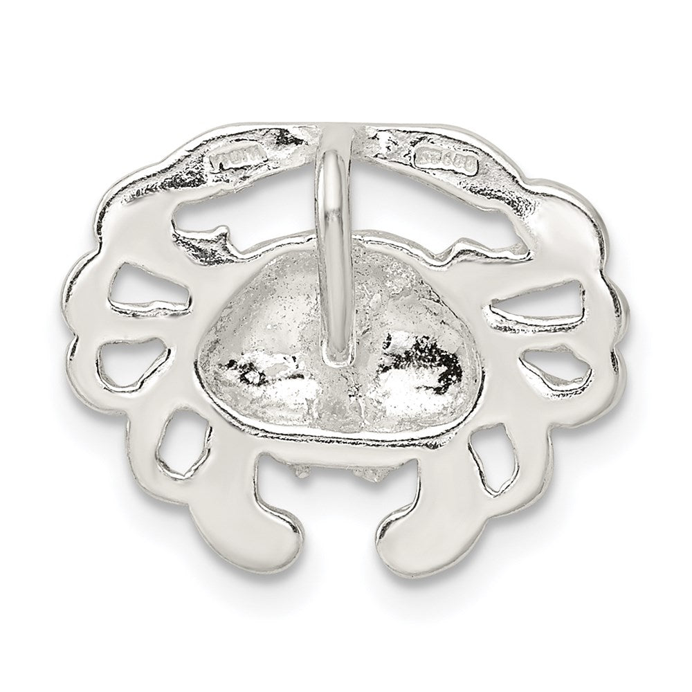 Sterlingsilber Krabbe Anhänger Charm