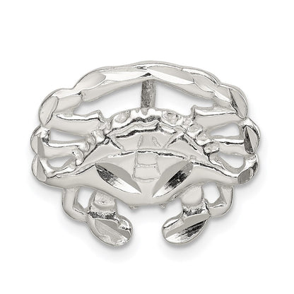 Sterlingsilber Krabbe Anhänger Charm