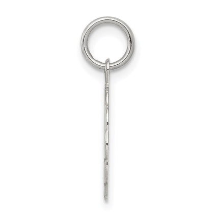 Sterlingsilber Rhodiniert Hochzeit Bells Plättchen Charm