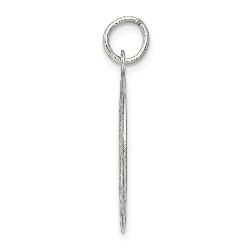 Sterlingsilber Rhodiniert Hochzeit Bells Plättchen Charm