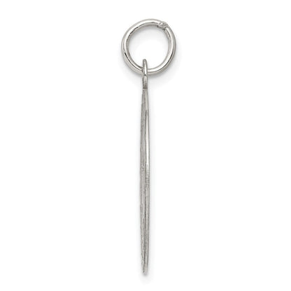 Sterlingsilber Rhodiniert Hochzeit Bells Plättchen Charm